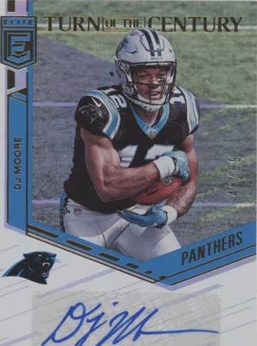 2018 Donruss Elite D.J. Moore #TC-DM