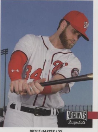 2017 Topps Archives Snapshots - Bryce Harper #AS-BH