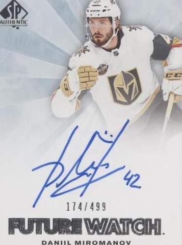 2021-22 SP Authentic - Daniil Miromanov #RFWA-DM