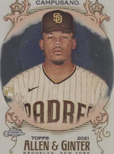 2021 Topps Allen & Ginter Chrome - Luis Campusano #265
