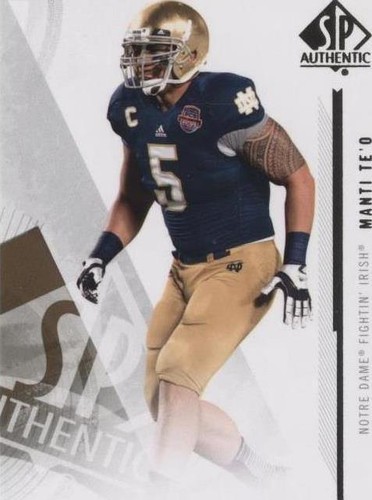 2013 SP Authentic Manti Te'o #91
