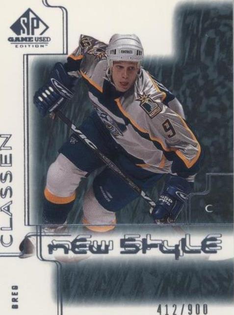 2000-01 SP Game Used Edition - Greg Classen #72