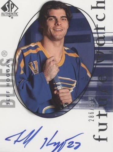 2005-06 SP Authentic - Jeff Hoggan #186