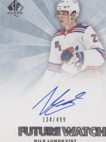 2021-22 SP Authentic - Nils Lundkvist #RFWA-NL