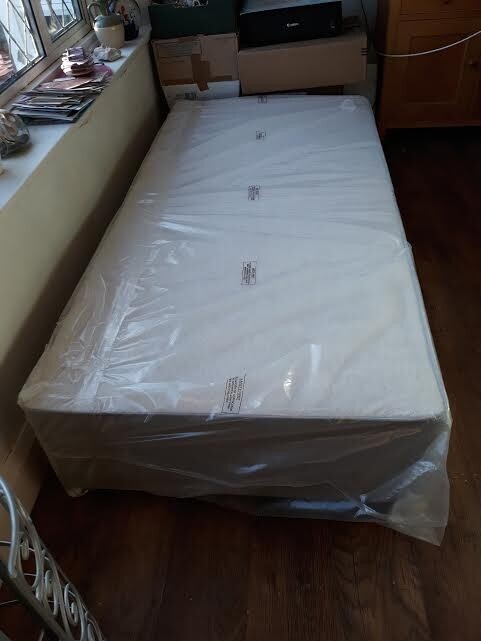 Brand New Single Divan Bed With 2 Drawers For Sale In