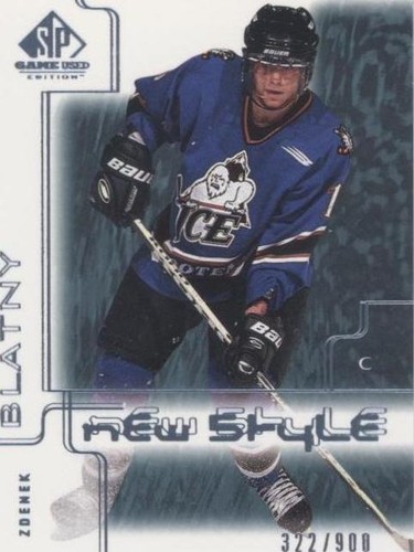 2000-01 SP Game Used Edition - Zdenek Blatny #86
