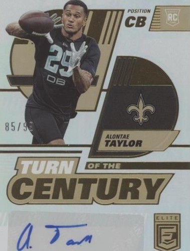 2022 Panini Donruss Elite Alontae Taylor #TC-51