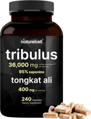 TRIBULUS TERRESTRIS 63000mg EXTRACT 96% SAPONINS WORKOUT SUPPLEMENT