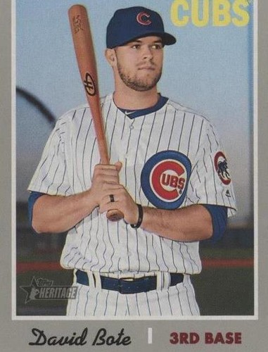 2019 Topps Heritage - David Bote #347