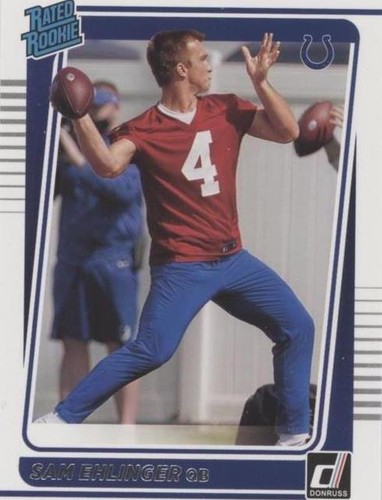 2021 Panini Donruss Sam Ehlinger #319