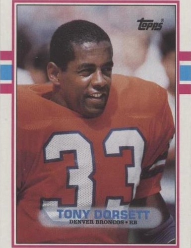 1989 Topps Tony Dorsett #240