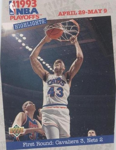 1993-94 Upper Deck - Brad Daugherty #181