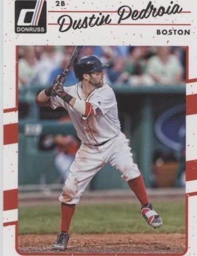 2017 Panini Donruss - Dustin Pedroia #61