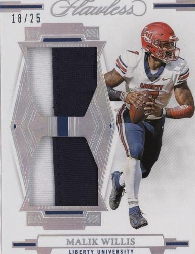 2022 Panini Flawless Collegiate Malik Willis #RDP-MWI