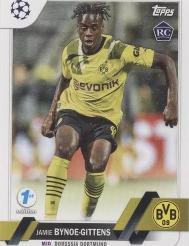 2022-23 Topps UEFA Club Competitions 1st Edition Jamie Bynoe-Gittens #43
