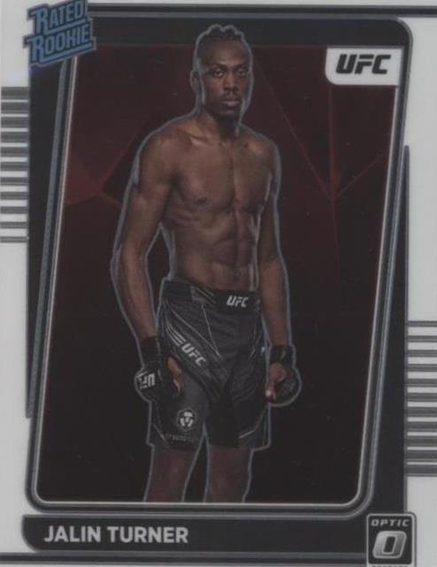 2022 Panini Donruss Optic UFC - Jalin Turner #114