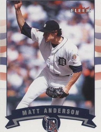 2002 Fleer - Matt Anderson #244