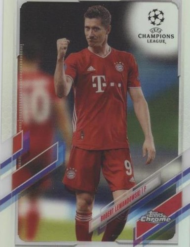 2020-21 Topps Chrome UCL Robert Lewandowski #50