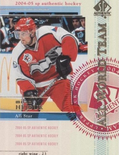 2004-05 SP Authentic - Milan Hejduk #109