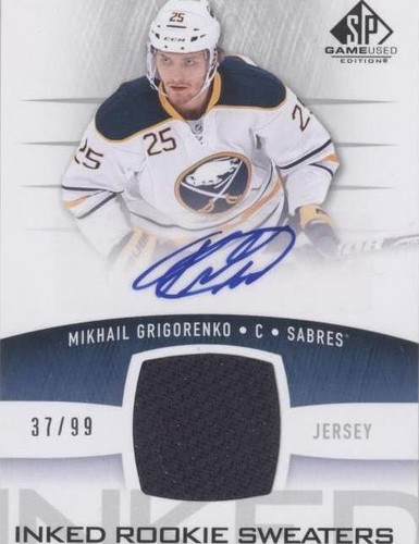 2013-14 SP Game Used Edition - Mikhail Grigorenko #IRS-GR