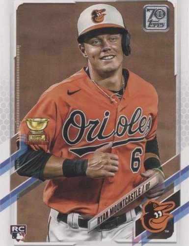 mountcastle rc autograph 70シリ topps Ryan Mountcastle RC 2021 Topps 1st RC Logo Patch 70th