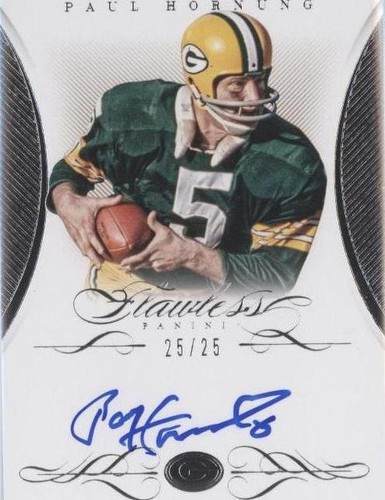 2015 Panini Flawless Paul Hornung #S-PH