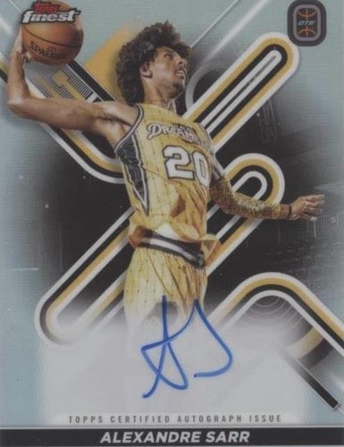 2022-23 Topps Finest OTE Overtime Elite - Alexandre Sarr #FA-AS