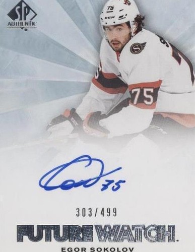 2021-22 SP Authentic - Egor Sokolov #RFWA-ES