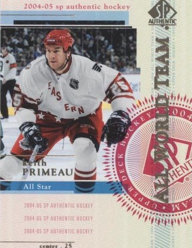 2004-05 SP Authentic - Keith Primeau #134