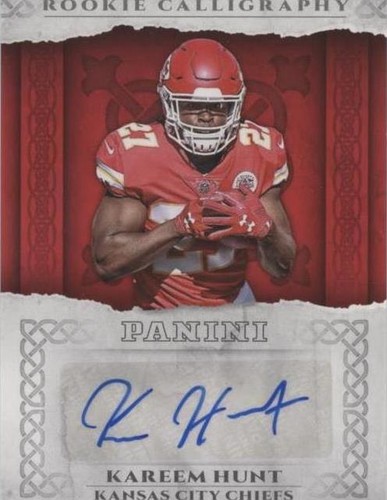 2017 Panini Kareem Hunt #RC-KH