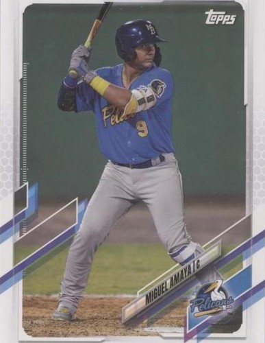 2021 Topps Pro Debut - Miguel Amaya #PD-130