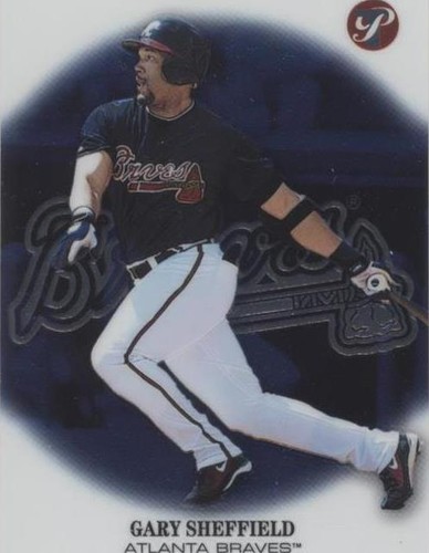 2002 Topps Pristine - Gary Sheffield #8