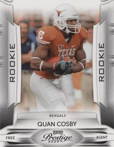 2009 Playoff Prestige Quan Cosby #189