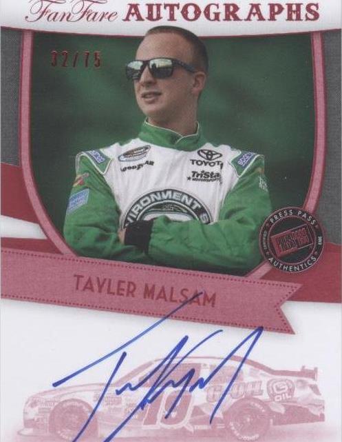 2012 Press Pass Fanfare - Tayler Malsam #FF-TM