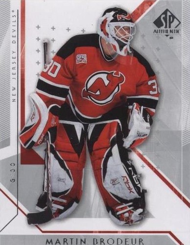 2006-07 SP Authentic - Martin Brodeur #43