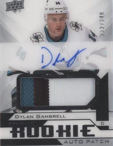 2018-19 Upper Deck Premier - Dylan Gambrell #AR-DG