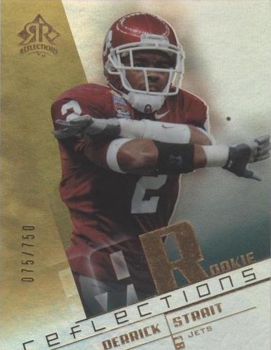 2004 Upper Deck Reflections Derrick Strait #144