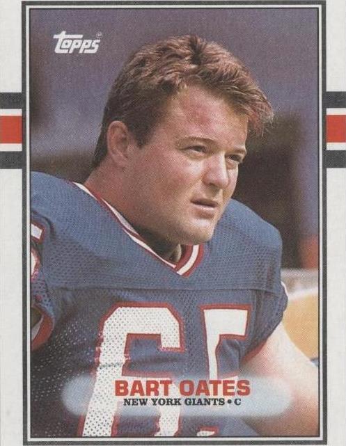 1989 Topps Bart Oates #167