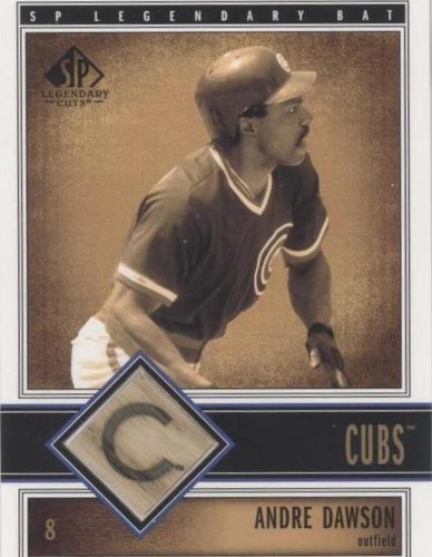 2002 SP Legendary Cuts - Andre Dawson #B-AND