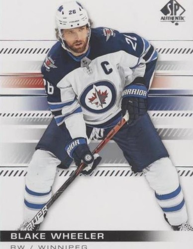 2019-20 SP Authentic - Blake Wheeler #95