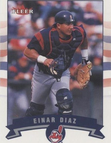 2002 Fleer - Einar Diaz #222