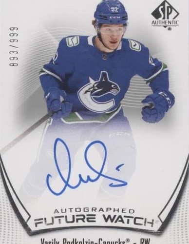 2021-22 SP Authentic - Vasily Podkolzin #122