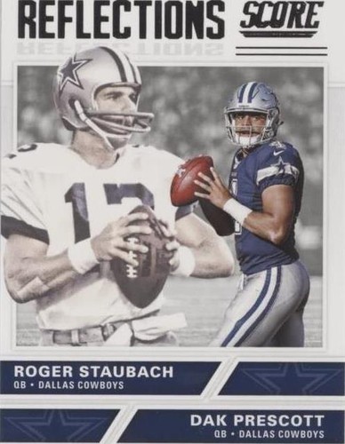 2017 Score Dak Prescott Roger Staubach #8
