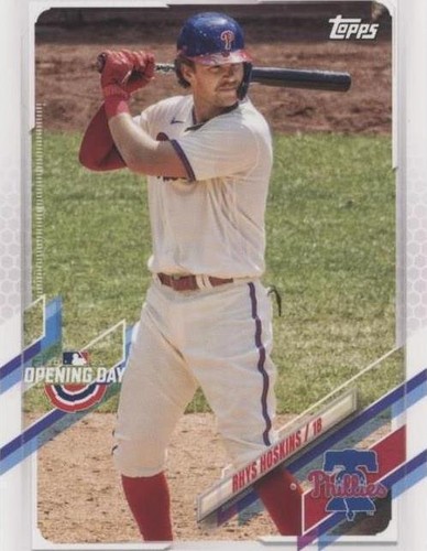 2021 Topps Opening Day - Rhys Hoskins #103
