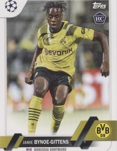 2022-23 Topps UEFA Club Competitions Jamie Bynoe-Gittens #43