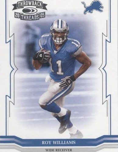 2005 Donruss Throwback Threads Roy Williams #53