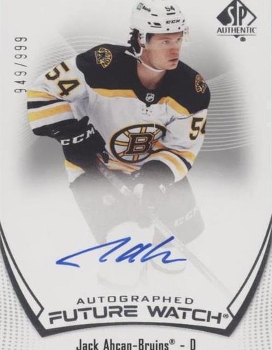 2021-22 SP Authentic - Jack Ahcan #107