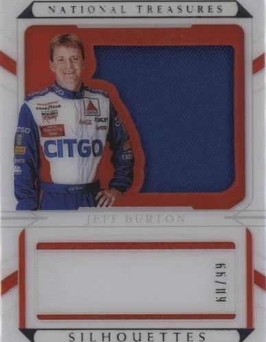 2022 Panini National Treasures - Jeff Burton #S-JB