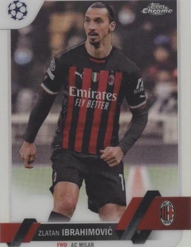 2022-23 Topps UEFA Club Competitions Zlatan Ibrahimovic #11