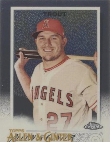 2020 Topps Allen & Ginter Chrome - Mike Trout #85